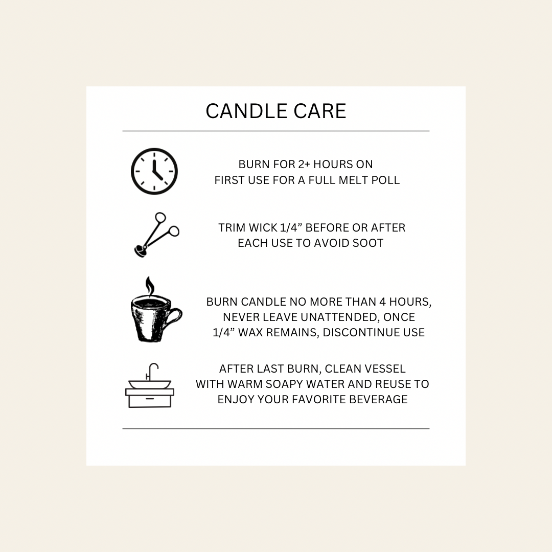 Home Matte White Stemless Candle