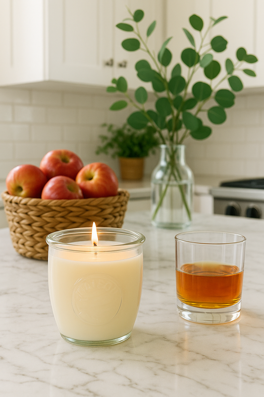Mason Tumbler Candle | apple-maple bourbon