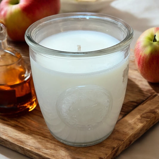 Apple-Maple Bourbon Mason Tumbler Candle