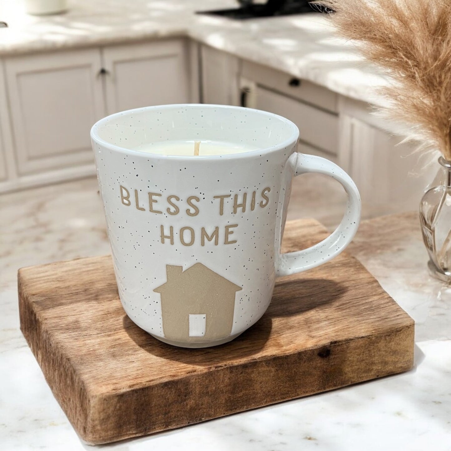 Bless this Home Mug Candle