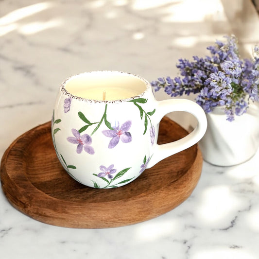 Lavender Mug Candle